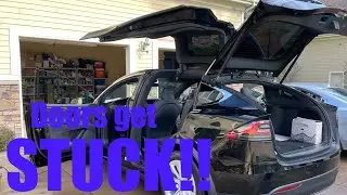Tesla X doors won&rsquo;t open all the way! &ldquo;Solved&rdquo;