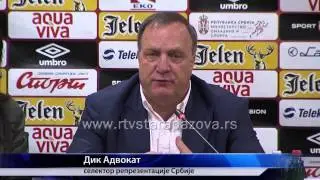 Dik Advokat - novi selektor fudbalske reprezentacije Srbije