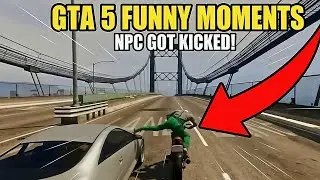 Kicking NPCs Out of Their Cars in GTA 5 😂 Pure Chaos #GTA5 #GTAVGameplay #GTA5Funny #GamingChaos