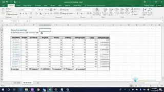 How to Formatting data and tables in excel | Remove duplication
