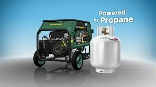FIRMAN 4100W Portable Propane Generator with Push Start on QVC