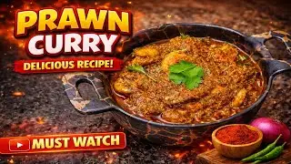 Hotel Style Prawn Gravy Recipe | Easy & Tasty Shrimp Curry at Home