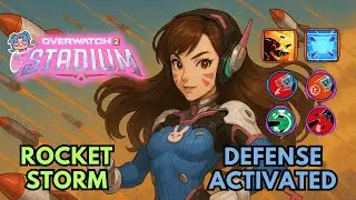 BEST Defensive Rocket Build for D.Va – Overwatch 2 Stadium!