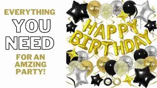 Birthday Party Balloons