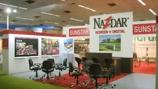 UNIQUE STALL FOR OUR CLIENT, SUNSTAR GRAPHIC LTD. AT SCREEN PRINT INDIA EXHIBITION, NEW DELHI, 🇮🇳..