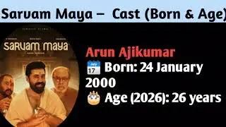 Sarvam Maya Movie Cast Age Date of Birth Real Age Revealed Hindi