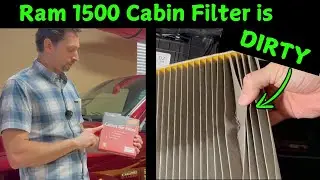 Простая замена салонного фильтра на Ram 1500