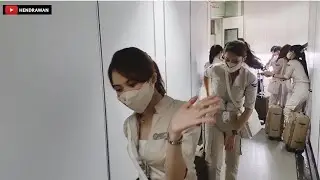 Super Crew dari Super Air Jet | Disembark di CGK setelah landing dari PLM
