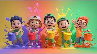Смешиваем цвета 🌈 | Песенка о смешивании цветов для детей