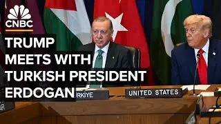 President Trump holds a bilateral meeting with Turkish President Recep Tayyip Erdogan &mdash; 9/25/25