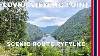 Norway: Scenic Route Ryfylke - Lovra Viewing Point