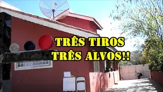 TRES TIROS - TRES ALVOS