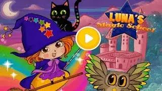 LUNA'S MAGIC SCHOOL | The Whole Nine Yards: Dress Up, Pet Care & Spells (Kids App By TutoTOONS)