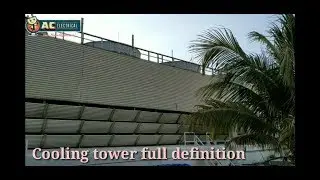 Cooling tower practical video (Full definition) 👍