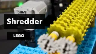 LEGO Technic Paper Shredder
