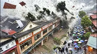 TYPHOON 2025: Apocalyptic Storm Strikes China &mdash; Coastlines Gone, Cities Shattered, Floods Everywhere