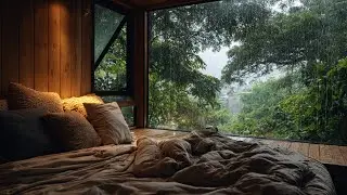 Deep Relaxation Music 🌧️ Rainy Night Piano & Rain Sounds for Sleep and Calm