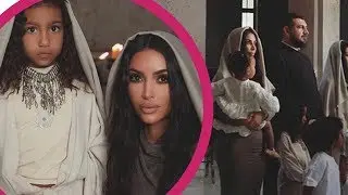 Kim and Kourtney Kardashian Baptize Children in Armenia’s Etchmiadzin