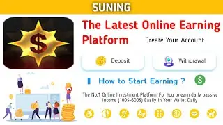 SUNING USDT Review 2022 New USDT Order Grab Site | Easy at Home | Make Money Online |