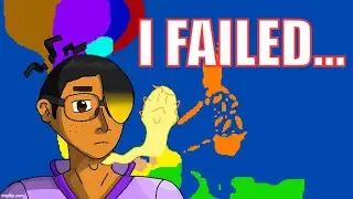 Asian PNGTuber tries to draw the Southeast Asian map from memory because he has no editors lol