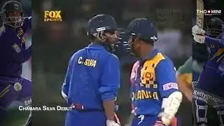 #Chamara Silva Debut #Rare Chamara Silva
