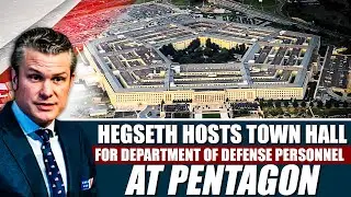 US Secretary of Defense Hegseth hosts town hall for Department of Defense personnel at Pentagon