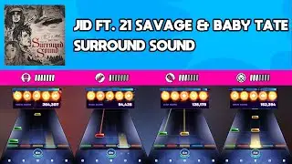 [Fortnite Festival] JID ft. 21 Savage & Baby Tate - Surround Sound || All Instruments Expert 100%