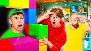 ИГРАЕМ В ПРЯТКИ В МАГАЗИНЕ ИГРУШЕК