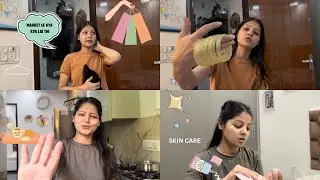 My Daily Vlog with Mini Shopping Haul 🛍 | dear parul |