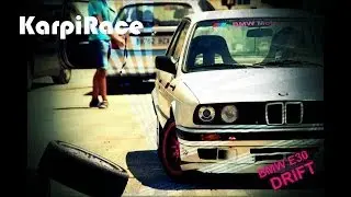 BMW E30 Drift, Pure Sound. Drifting Day Can Padr&oacute;