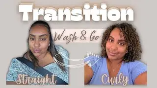 Transitioning from STRAIGHT to CURLY HAIR!! 3c,4a Curls