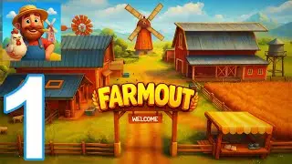 Farmout - Farming Sim Gameplay Walkthrough Part 1 - Tutorial (iOS, Android)
