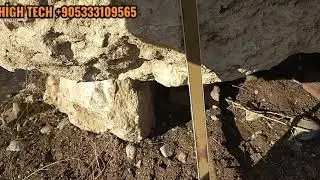 Nokta ımpact  28 cm başlık blok kaya altı testi