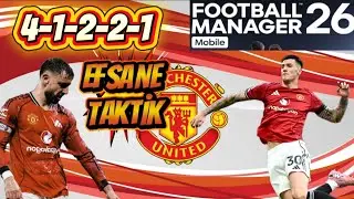 FM26 Mobile Best Tactics 41221 Efsane TAKTİK #fm26mobile #besttactics #footballmanager2026mobile