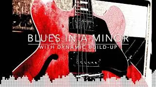 Gov't Mule inspired Blues in A minor backing track with a dynamic build-up