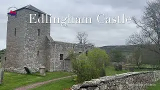 1733 Замок Edlingham Castle