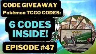 [E47] FREE Pokemon TCG Codes: 6 Booster Pack Giveaway #pokemoncards #pokemoncodecards #pokemoncodes