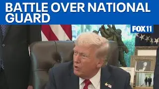 Trump threatens to invoke Insurrection Act  | FOX 11 LA