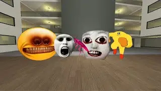 Pacrun-Pacman Slendertubby Cockroach And Triggeredface Ahenobarbus In Fun Hotel Maze  #Nextbot #Gmod