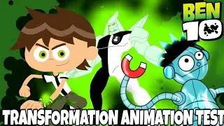 Ben 10 Diamondhead Transformation Animation Test #Bens20th