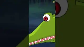 भुक्खड़ मगरमच्छ | #panchatantra | #hindicartoon | #shorts | #reels