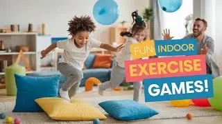 Indoor Exercise Games: Fun and Active Ideas for Kids! 🏃&zwj;♀️✨