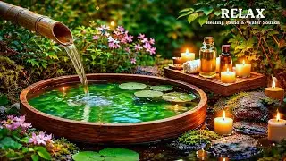 Healing Piano & Water Sounds for Deep Relaxation  Calm, Peaceful Focus