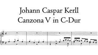 Kerll - Canzona C-Dur - Klais organ, Lubin, Hauptwerk