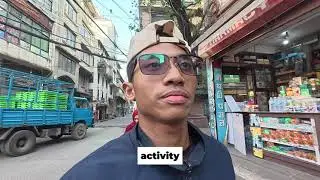 Morning Walk in Nepal 🇳🇵 | Jogging & Cheap Local Food