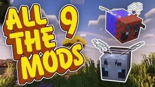 Minecraft All The Mods 9 EP 2 - Productive Bees Mod 1.20 ATM9 How to find Overworld Bee Nests!