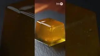 ตัดเยลลี่ลูกบาศก์ให้แยกคม &mdash; Clean Cube Jelly Cut
