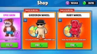 Stumble Guys NEW RUBY CUPID WHEEL Skin 😍😱  THE FREE SPIRIT SPECIAL SKIN OFFER #stumbleguys