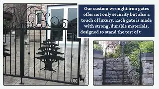 Elevate Your Home with Custom Wrought Iron from Sylvan's Custom Iron Works Inc.