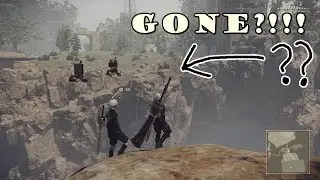 NieR Automata Missing Bridge Glitch